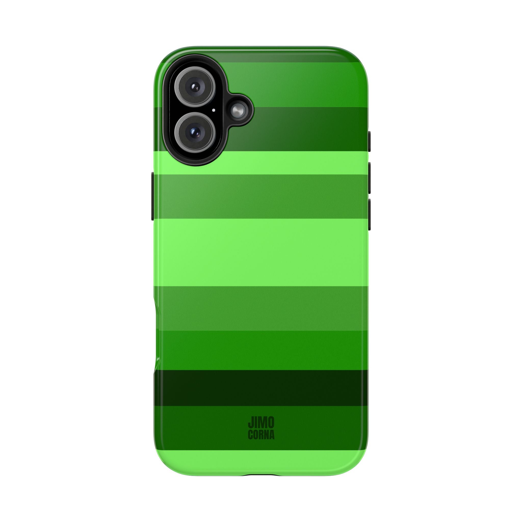 Matcha Stripe iPhone Case