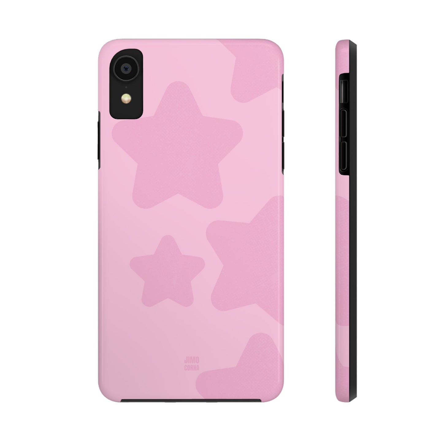 Baby Pink Bold Stars