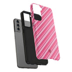 Angelina Stripes | Hot Pink - iPhone Case