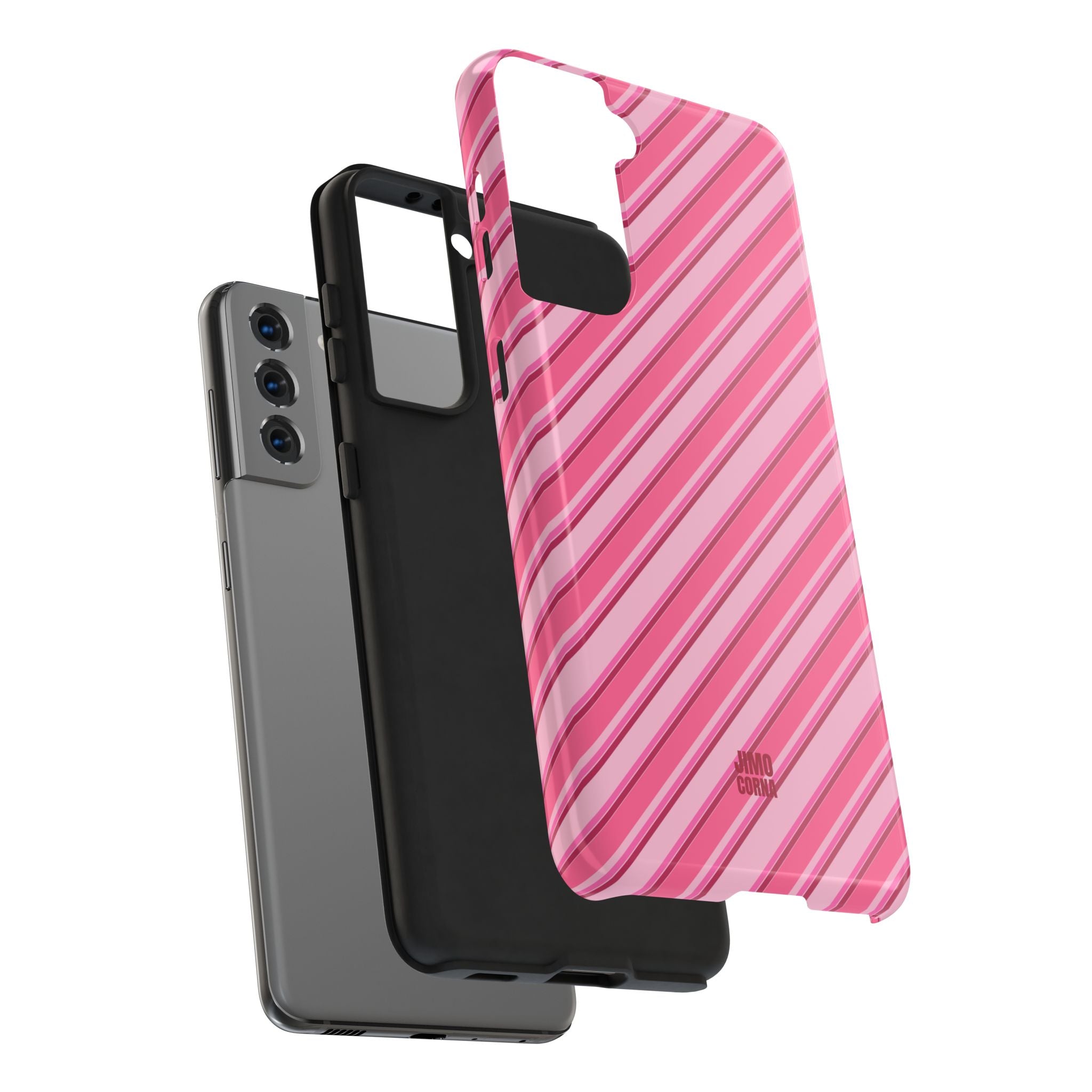 Angelina Stripes | Hot Pink - iPhone Case