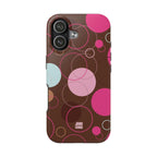 Spiral Pop iPhone Case | Brown