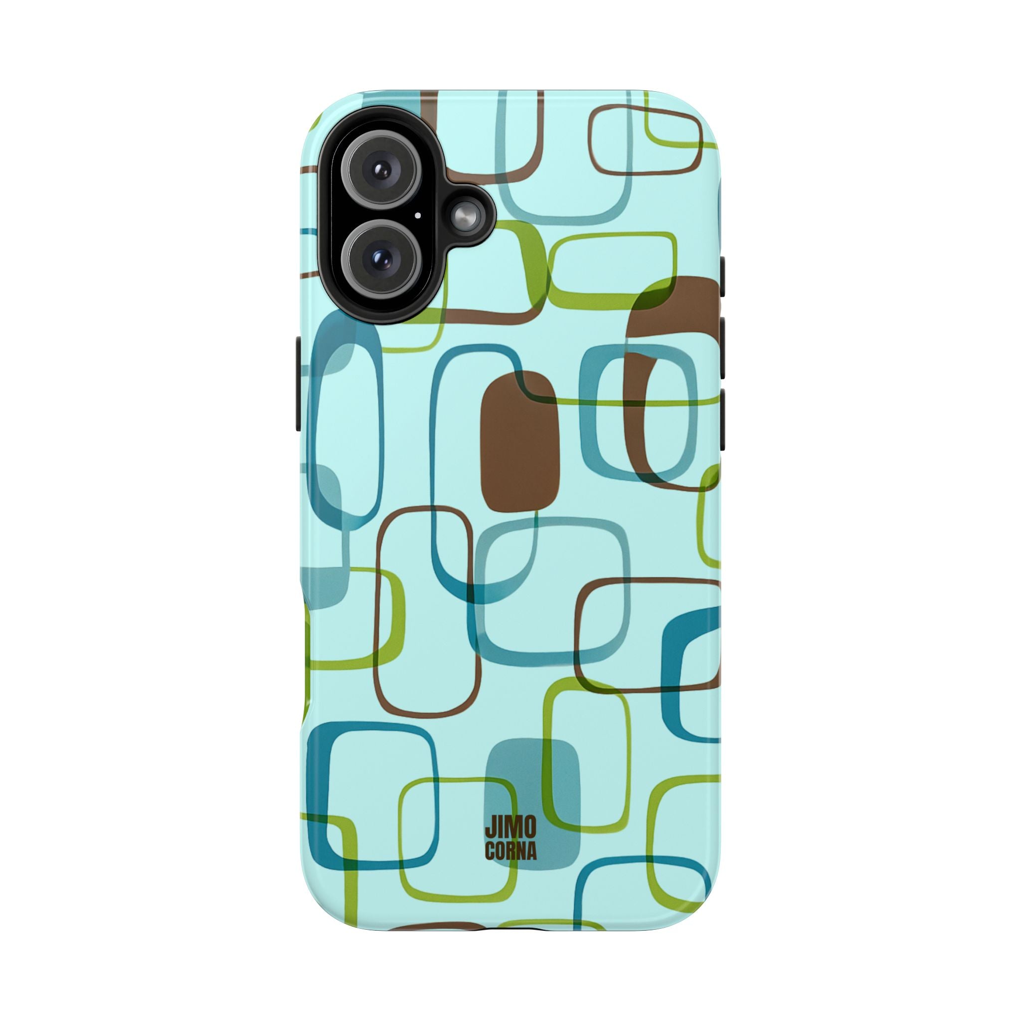 Coast Blocks iPhone Case | Mint
