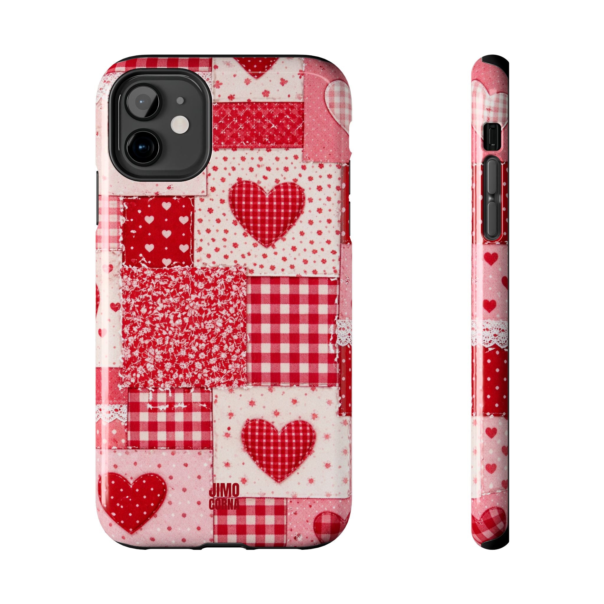 Patchwork Heart iPhone Case