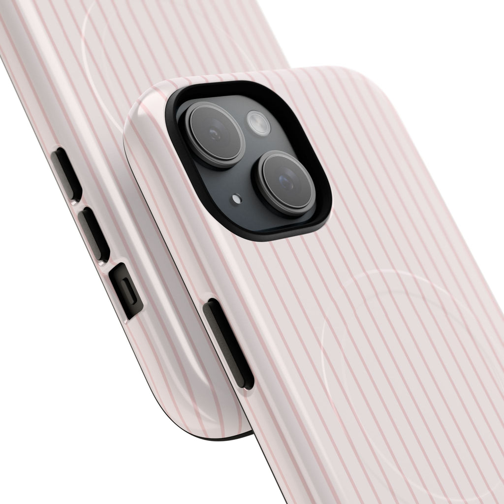 Baby Pink Soft Stripes