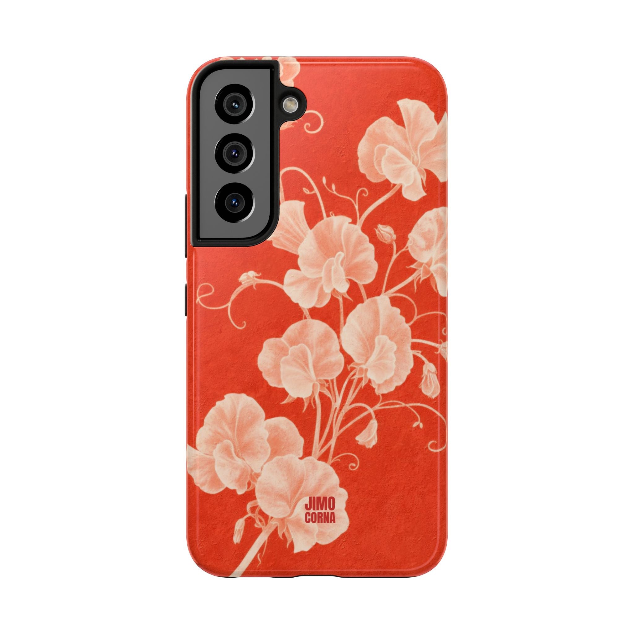 Red Flora Samsung Galaxy Case