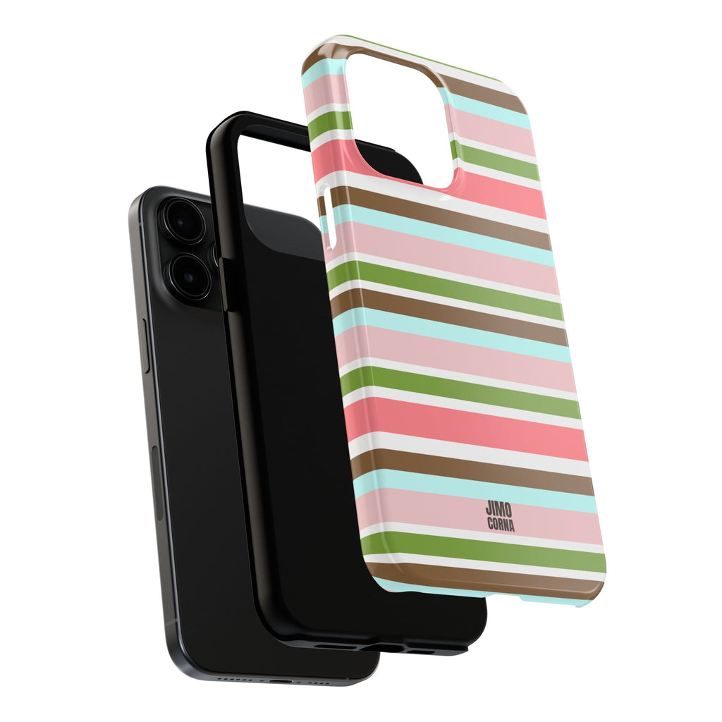 Sweet Candy Stripes iPhone Case