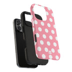 Big Polka Dot | Pink and White