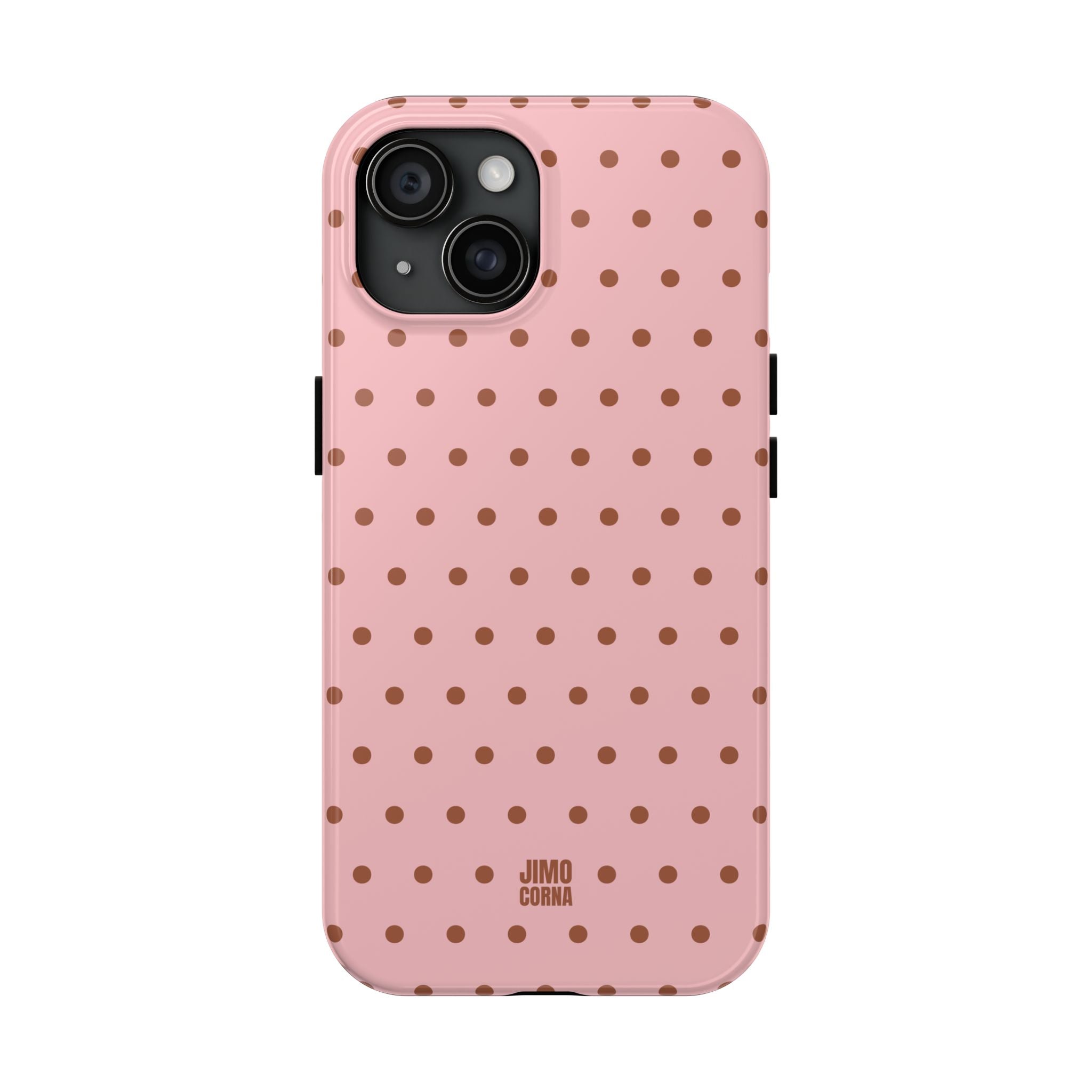 Polka Dot | Pink and Brown