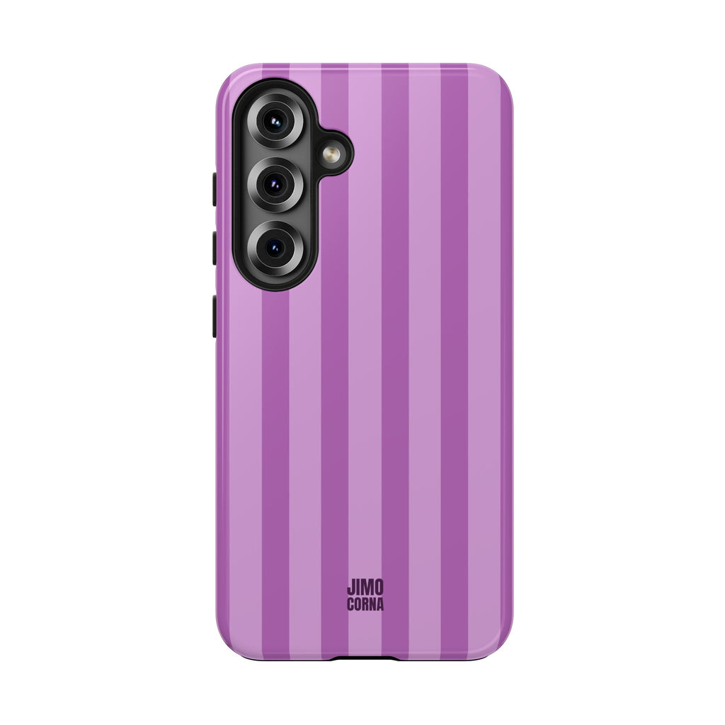 Bold Stripes Samsung Galaxy Case | Plum