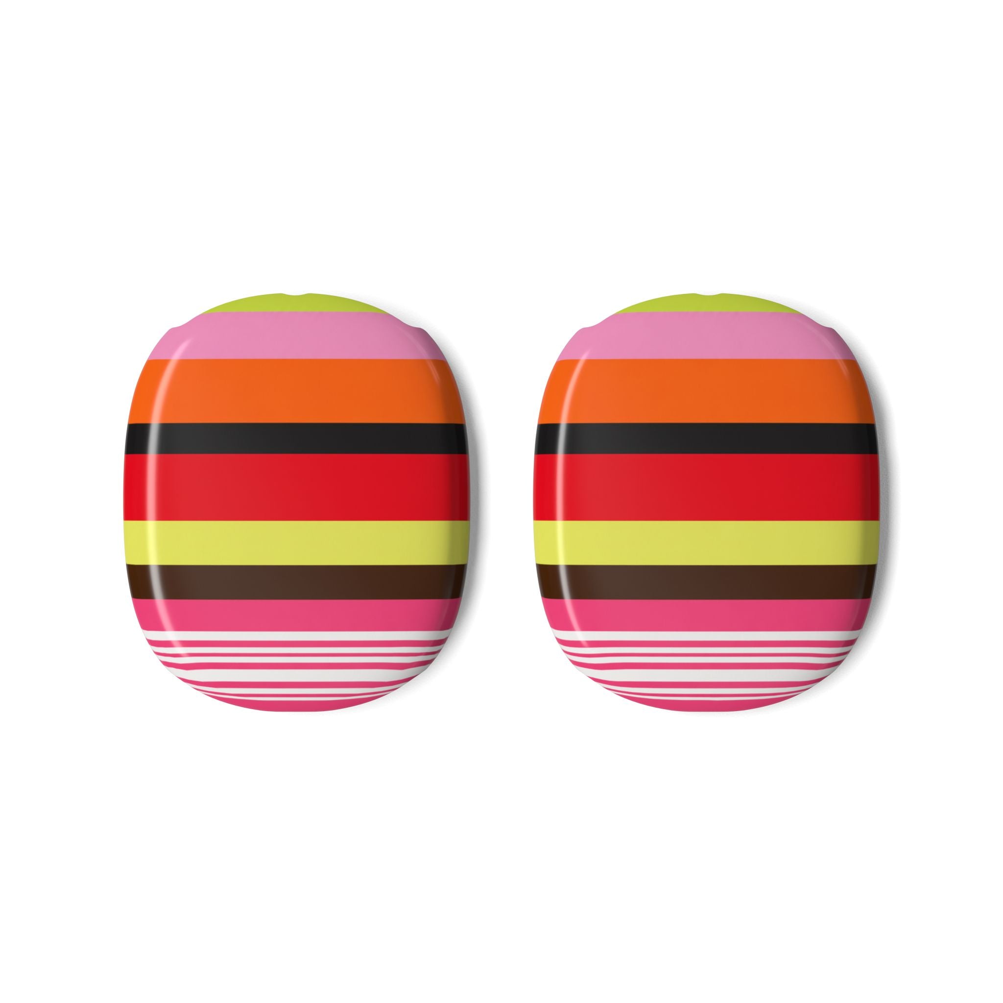 Berry Citrus Stripe AirPods Max Covers