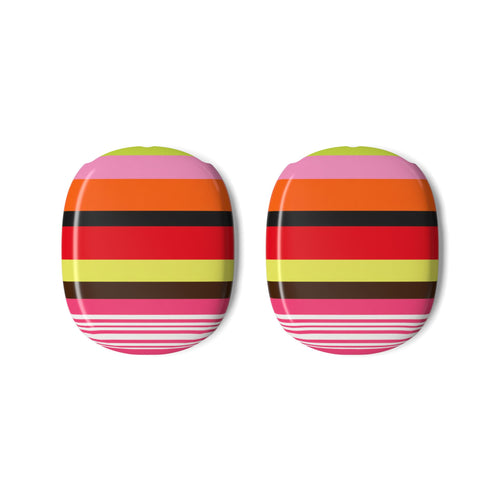 Berry Citrus Stripe AirPods Max Covers