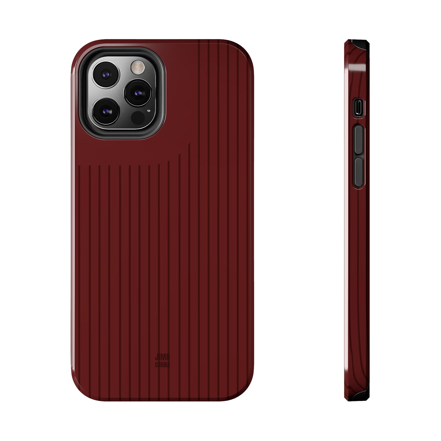 Cherry Red Soft Striped