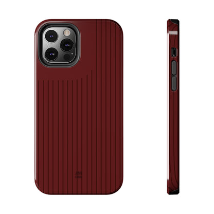 Cherry Red Soft Striped