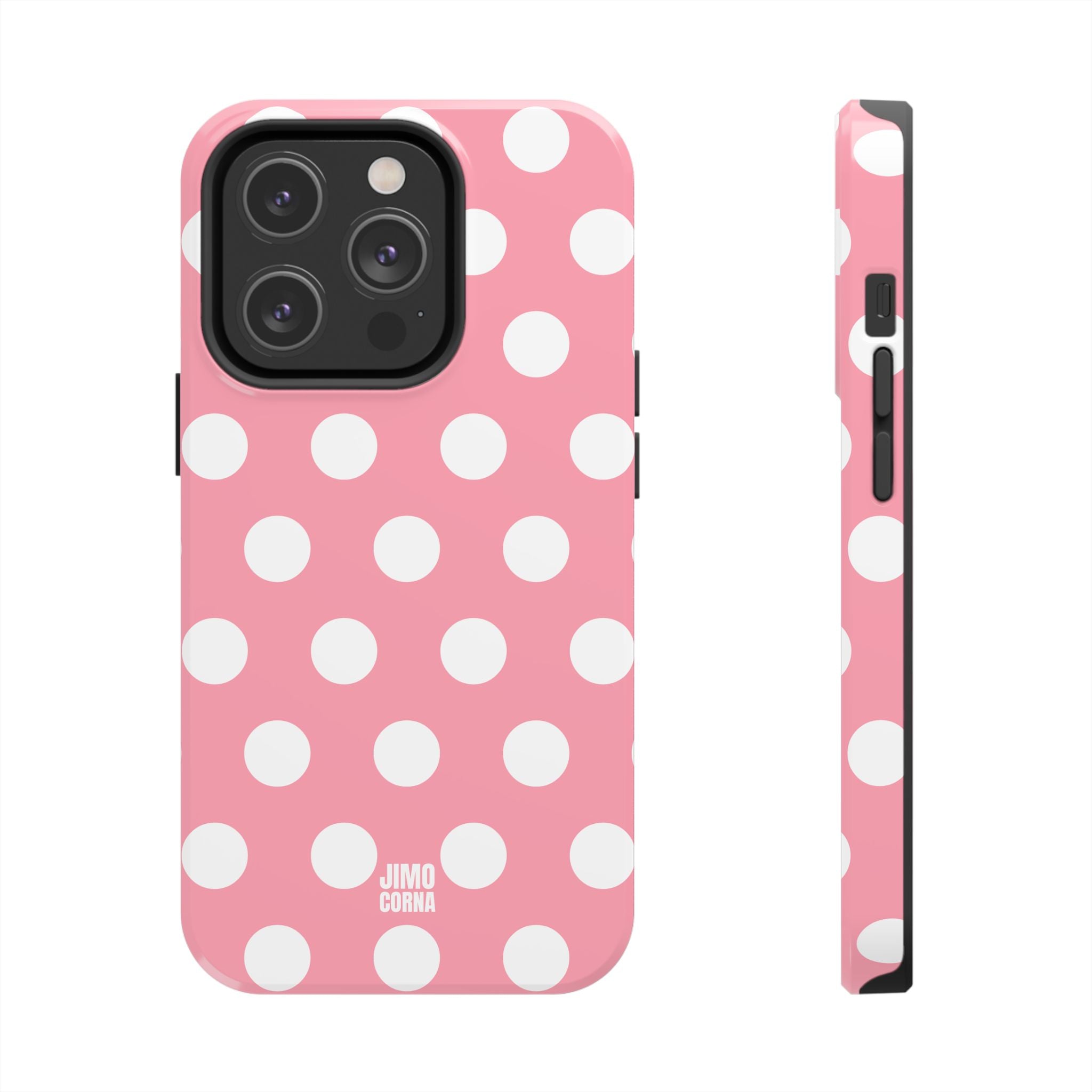 Big Polka Dot | Pink and White