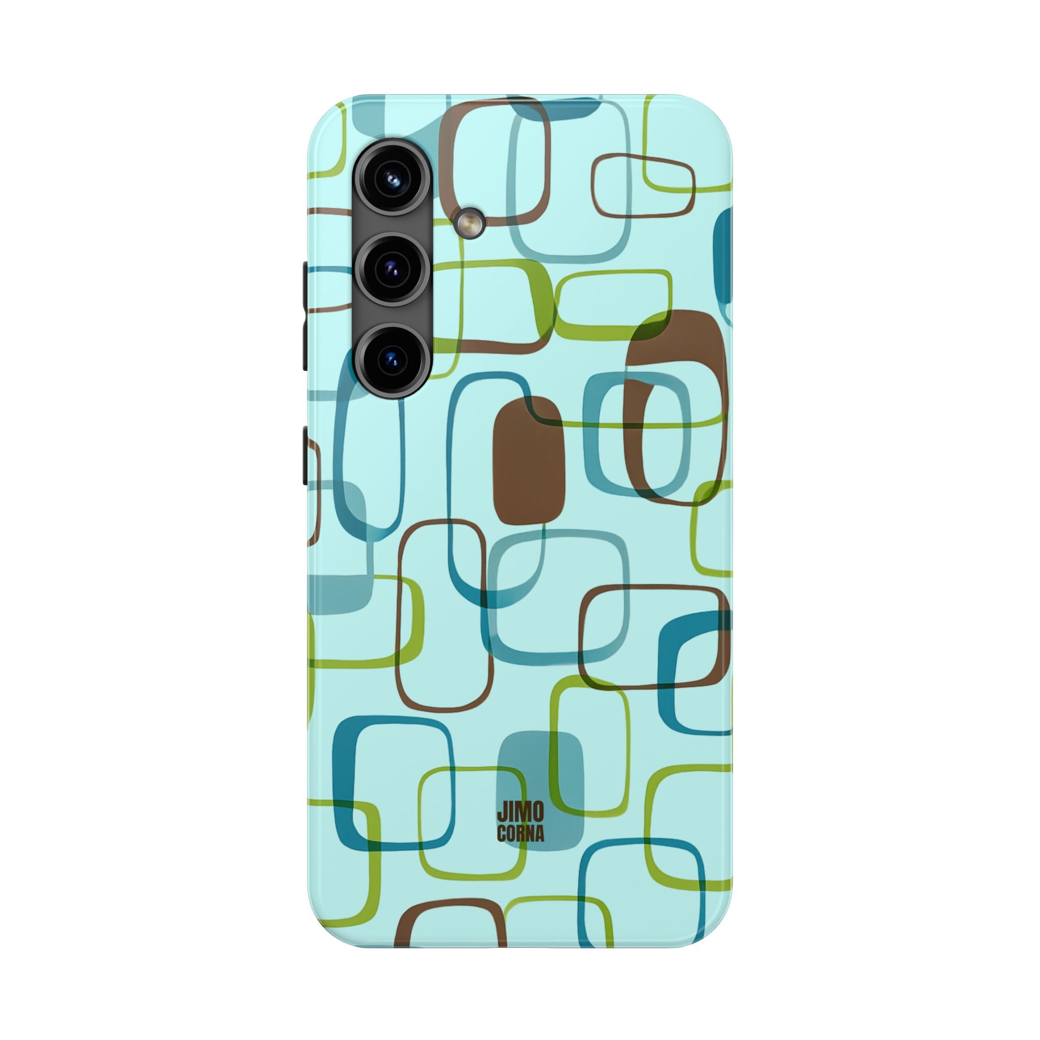 Coast Blocks iPhone Case | Mint
