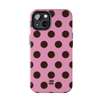 Big Polka Dot | Pink and Black