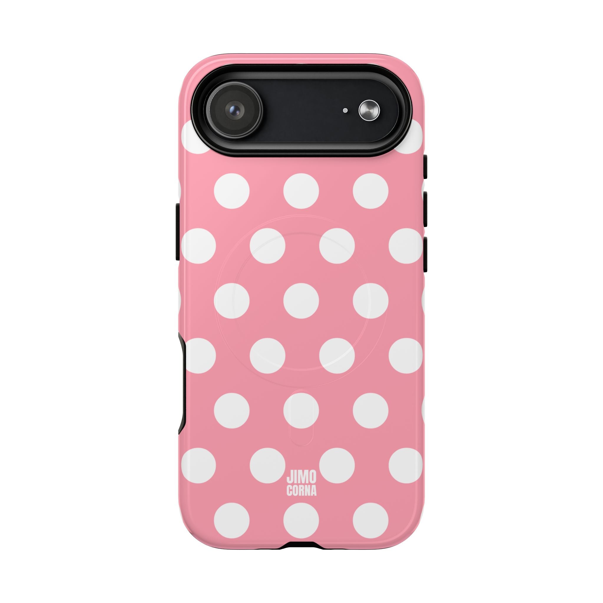 Big Polka Dot | Pink and White