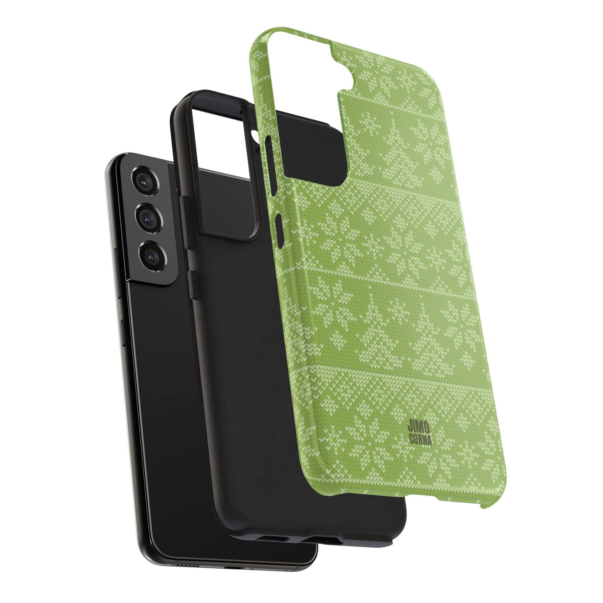 Holiday Knit | Green Samsung Galaxy Case