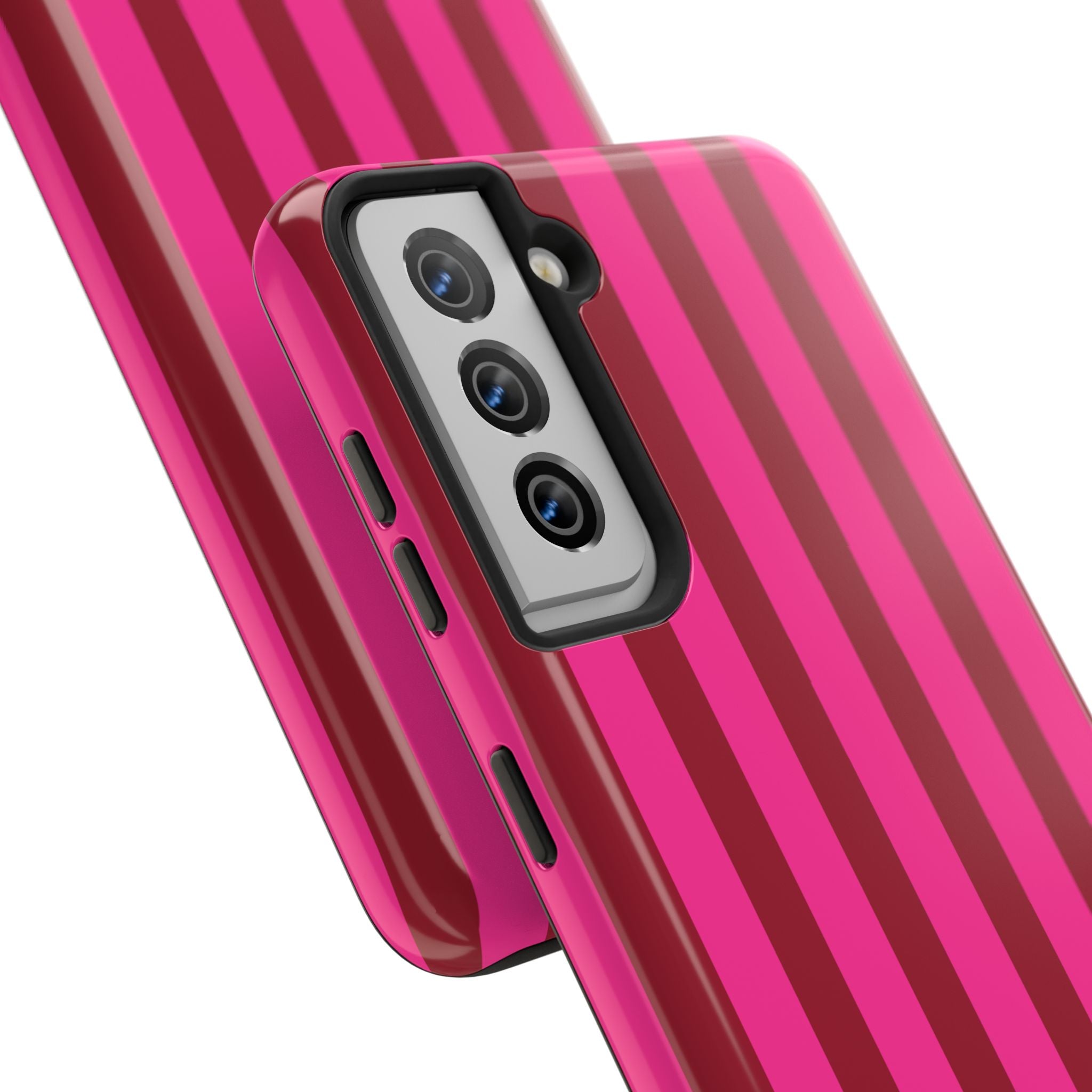 Bold Stripes Samsung Galaxy Case | Strawberry Burst