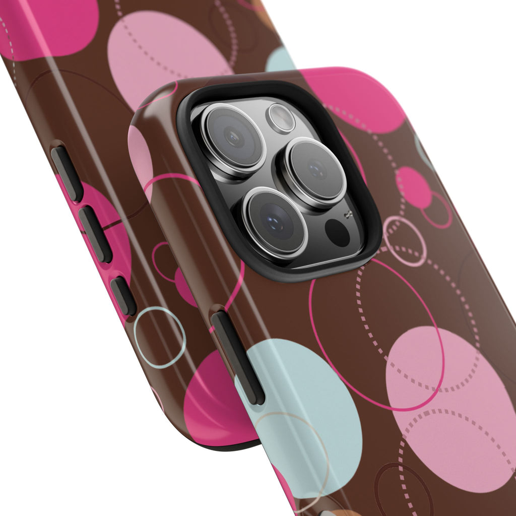 Spiral Pop iPhone Case | Brown