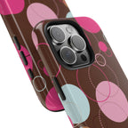 Spiral Pop iPhone Case | Brown