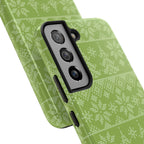 Holiday Knit | Green iPhone Case