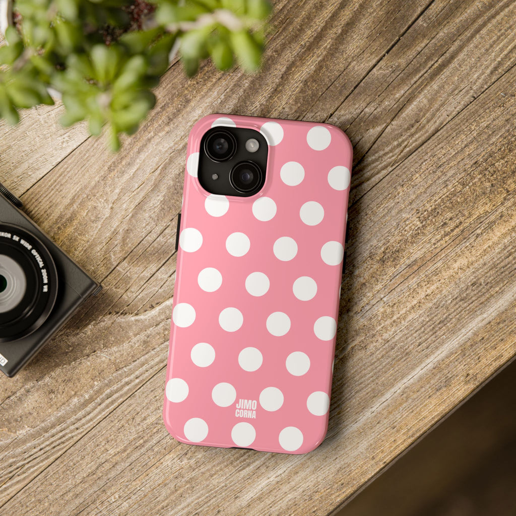 Big Polka Dot | Pink and White