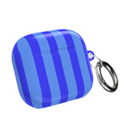 Blueberry Bold Stripes AirPods Case