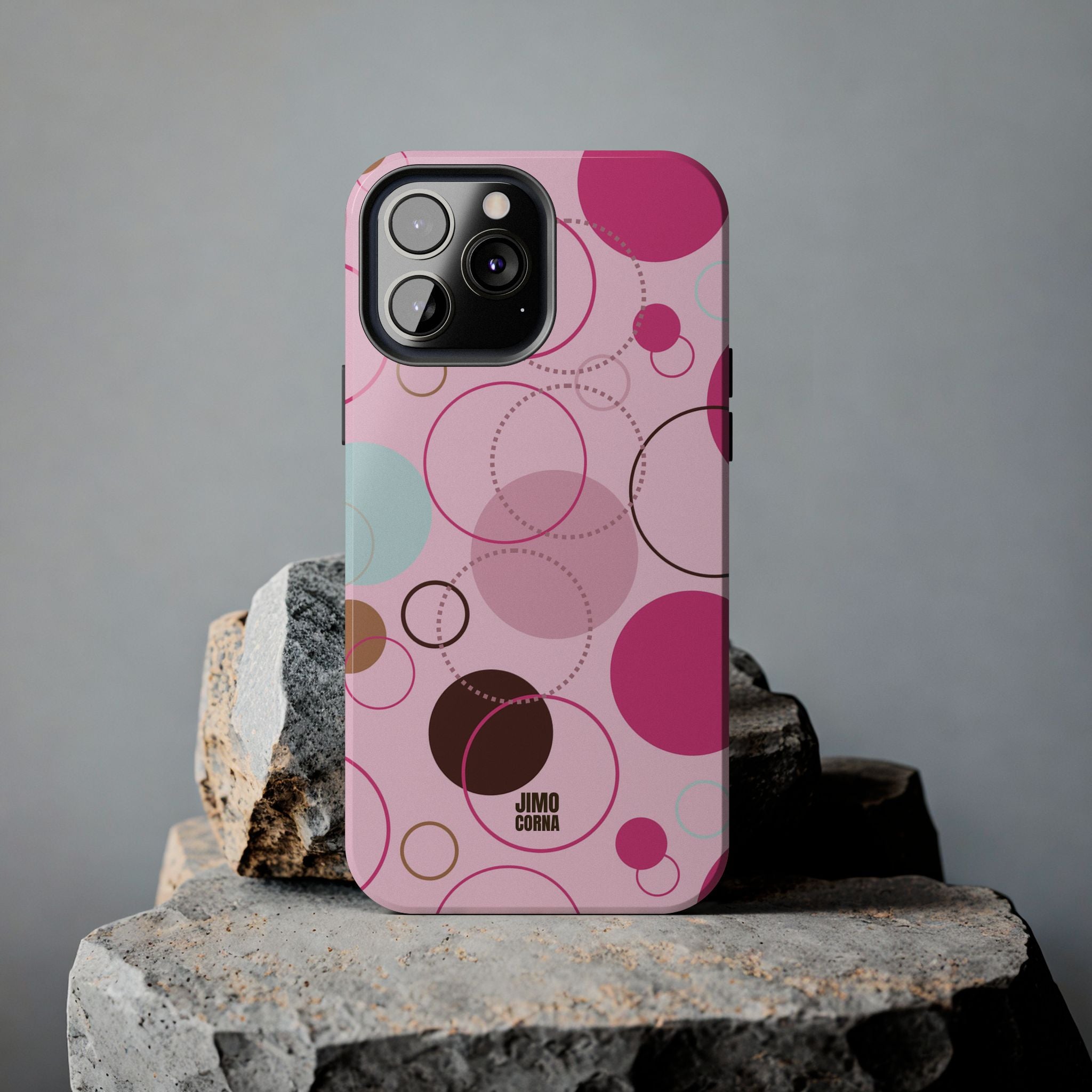 Spiral Pop iPhone Case | Pink