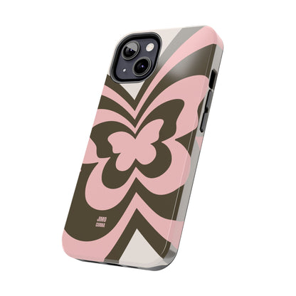 Pink Retro Butterfly