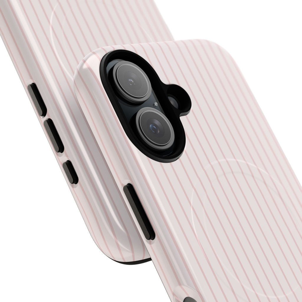 Baby Pink Soft Stripes