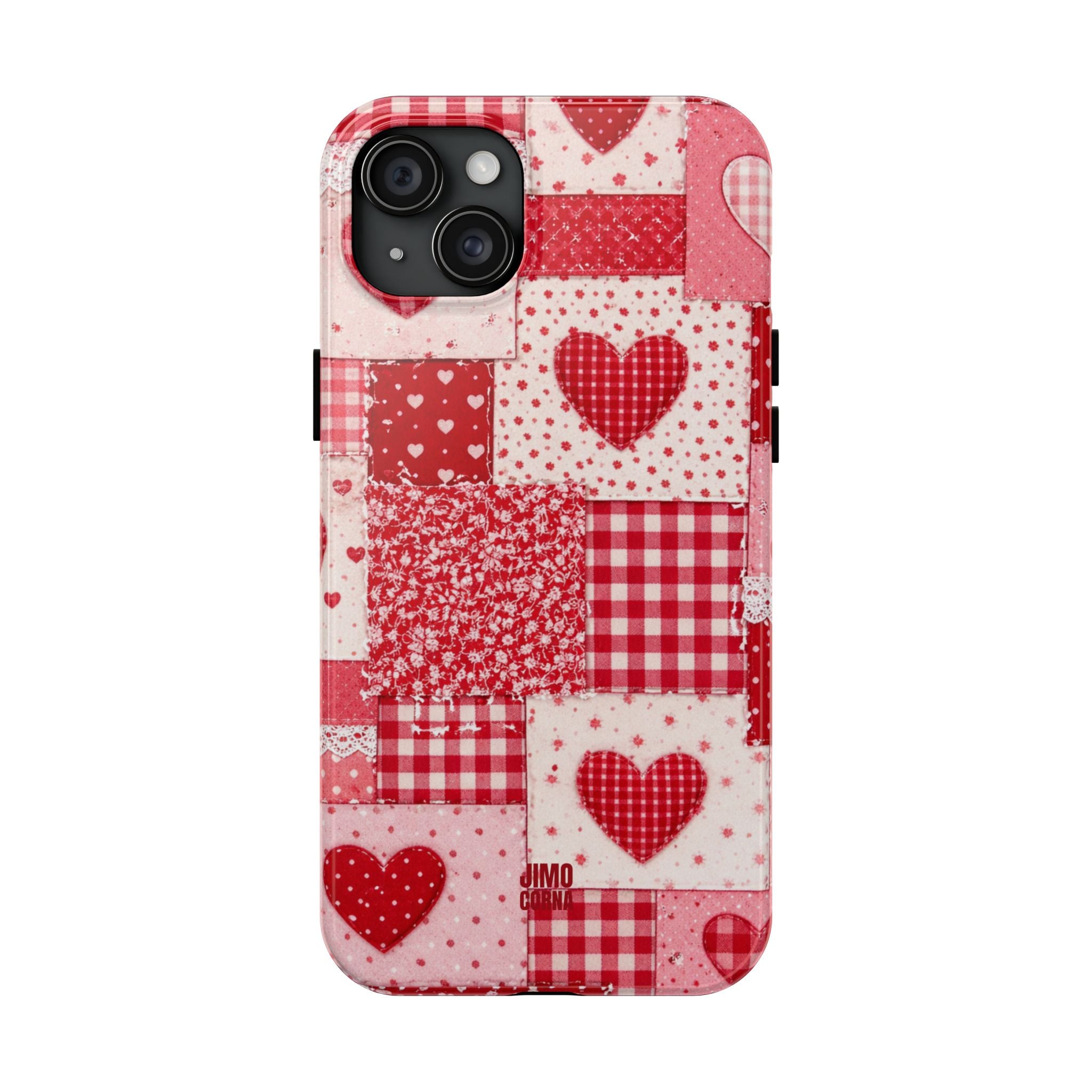 Patchwork Heart iPhone Case
