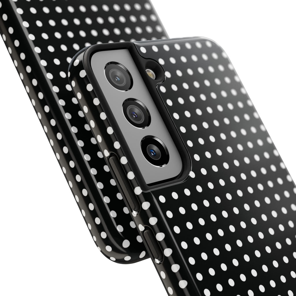 Black Polka Dot