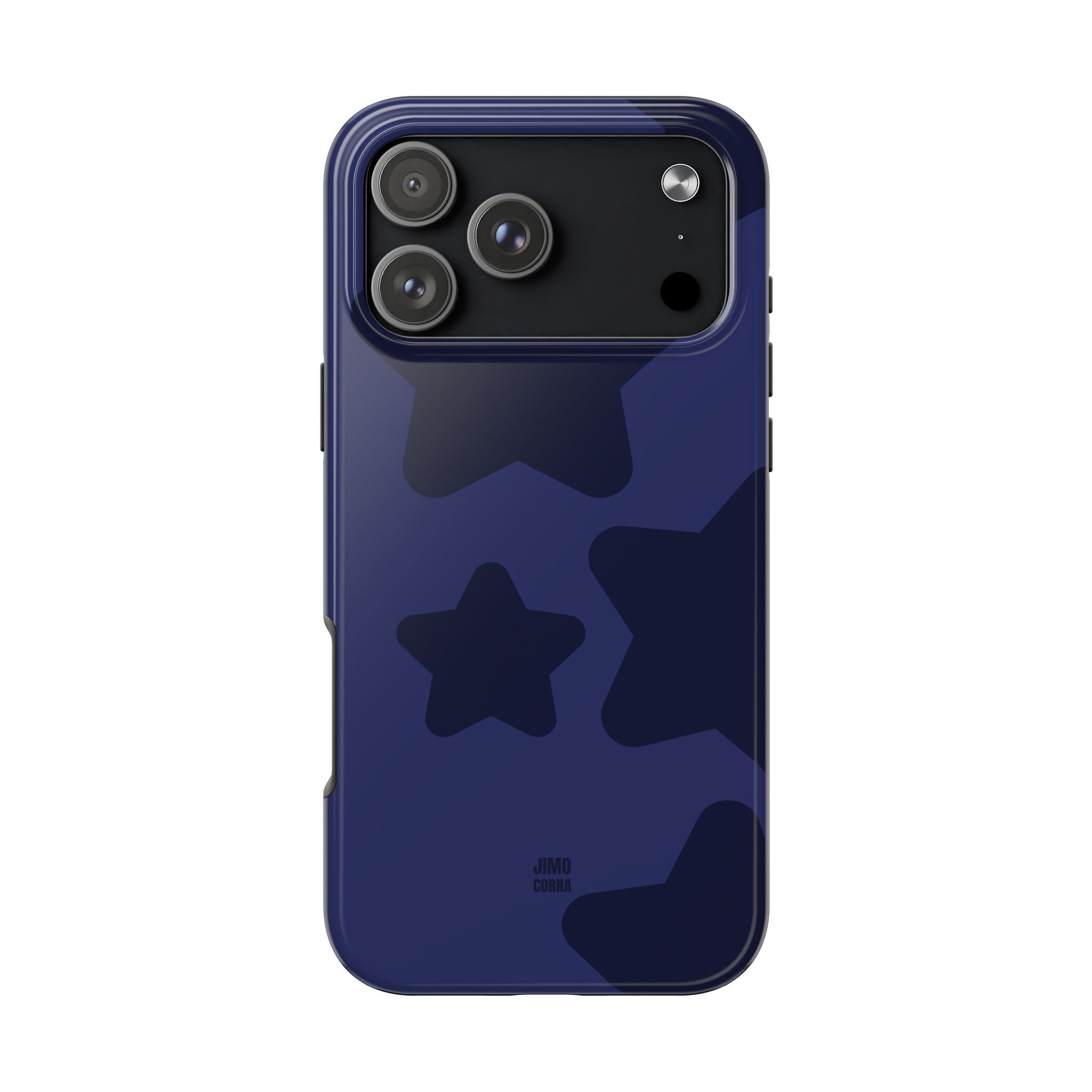 Navy Blue Bold Stars