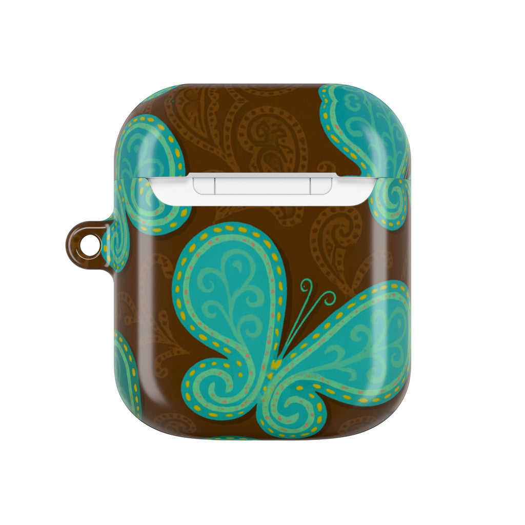 Cocoa Breeze Butterfly AirPods Case