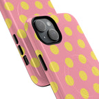Big Polka Dot | Pink and Yellow
