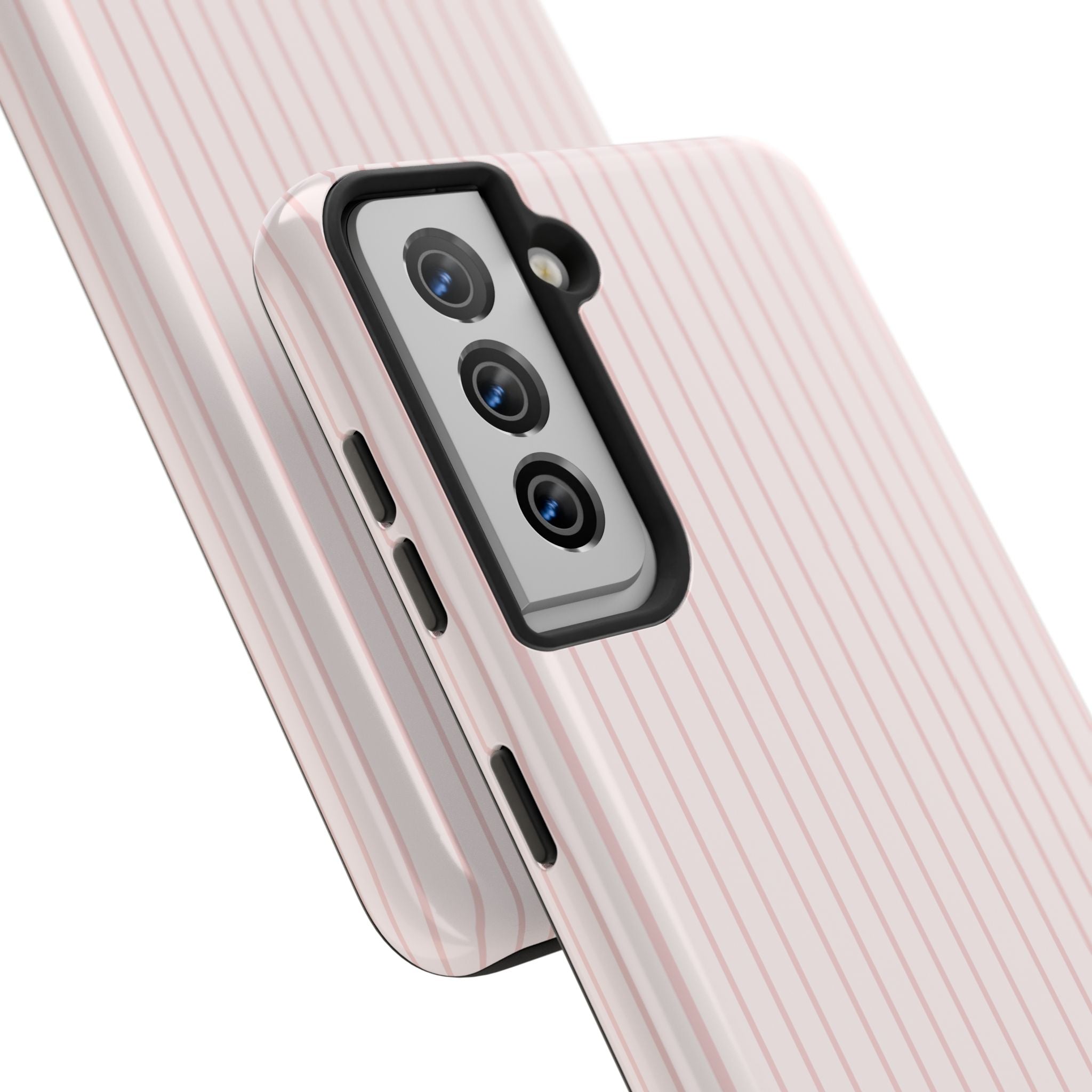 Baby Pink Soft Stripes