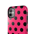 Big Polka Dot | Hot Pink and Black