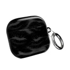 Black Lipstick Kisses AirPods Case