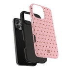 Polka Dot | Pink and Brown