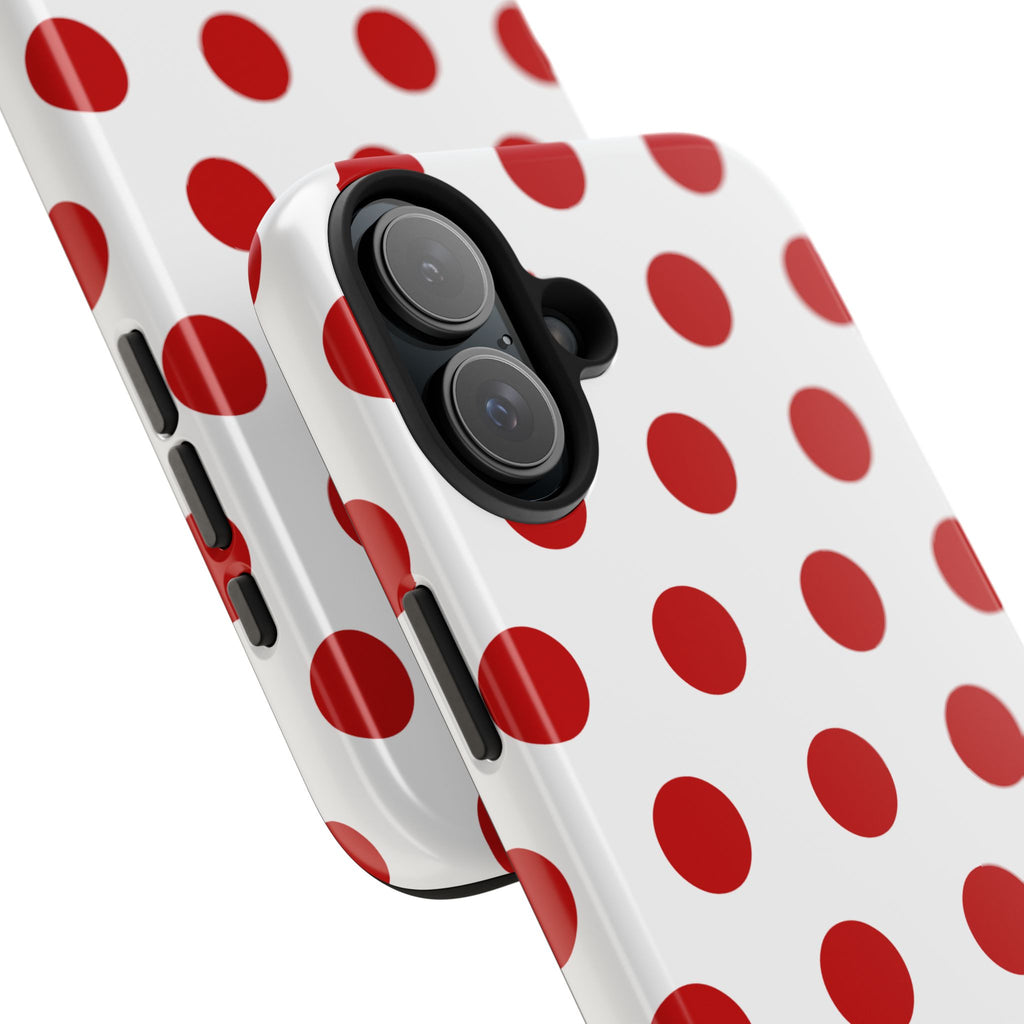 Big Polka Dot | White and Red