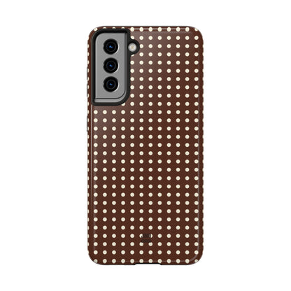 Brown Polka Dot