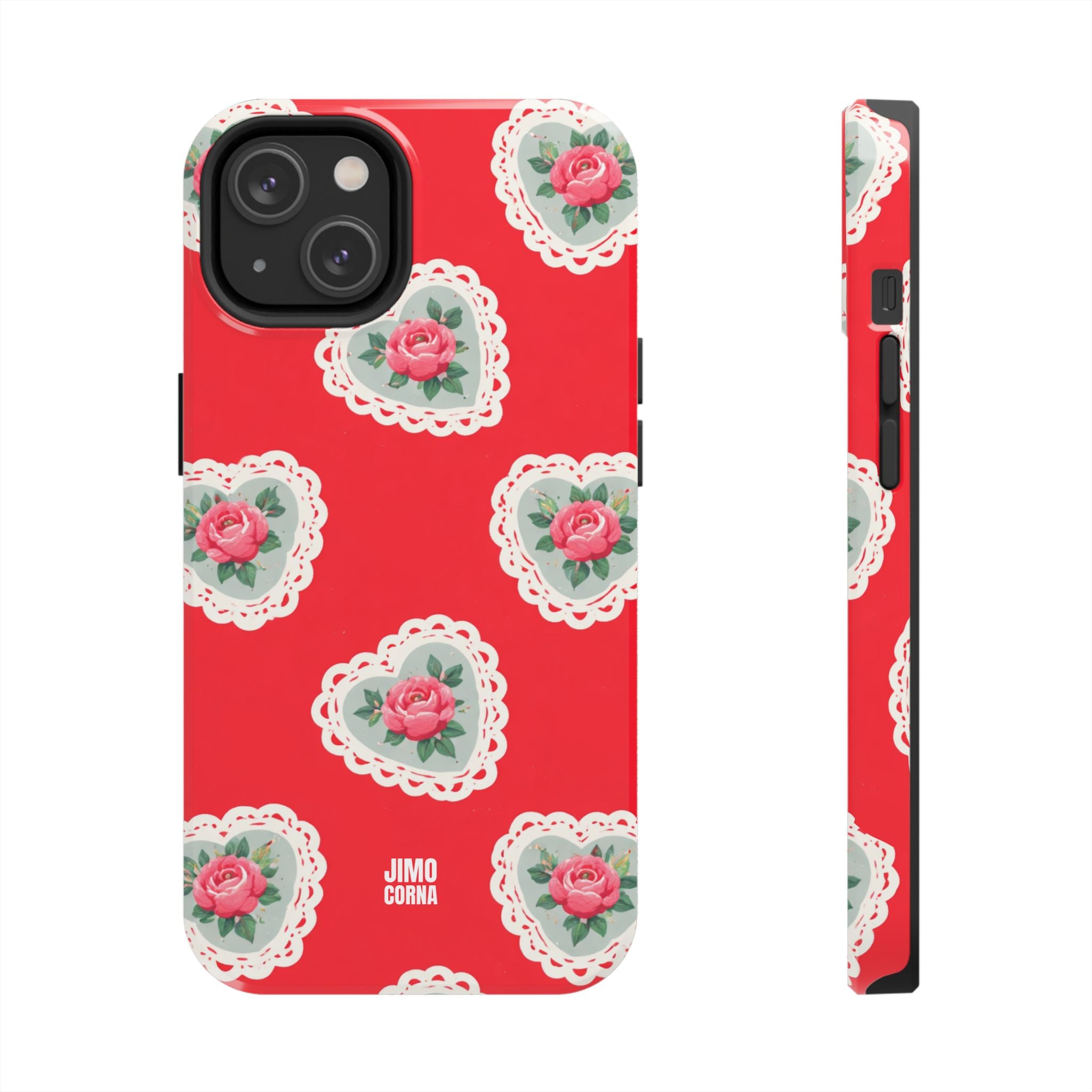 Rosy Lace iPhone Case