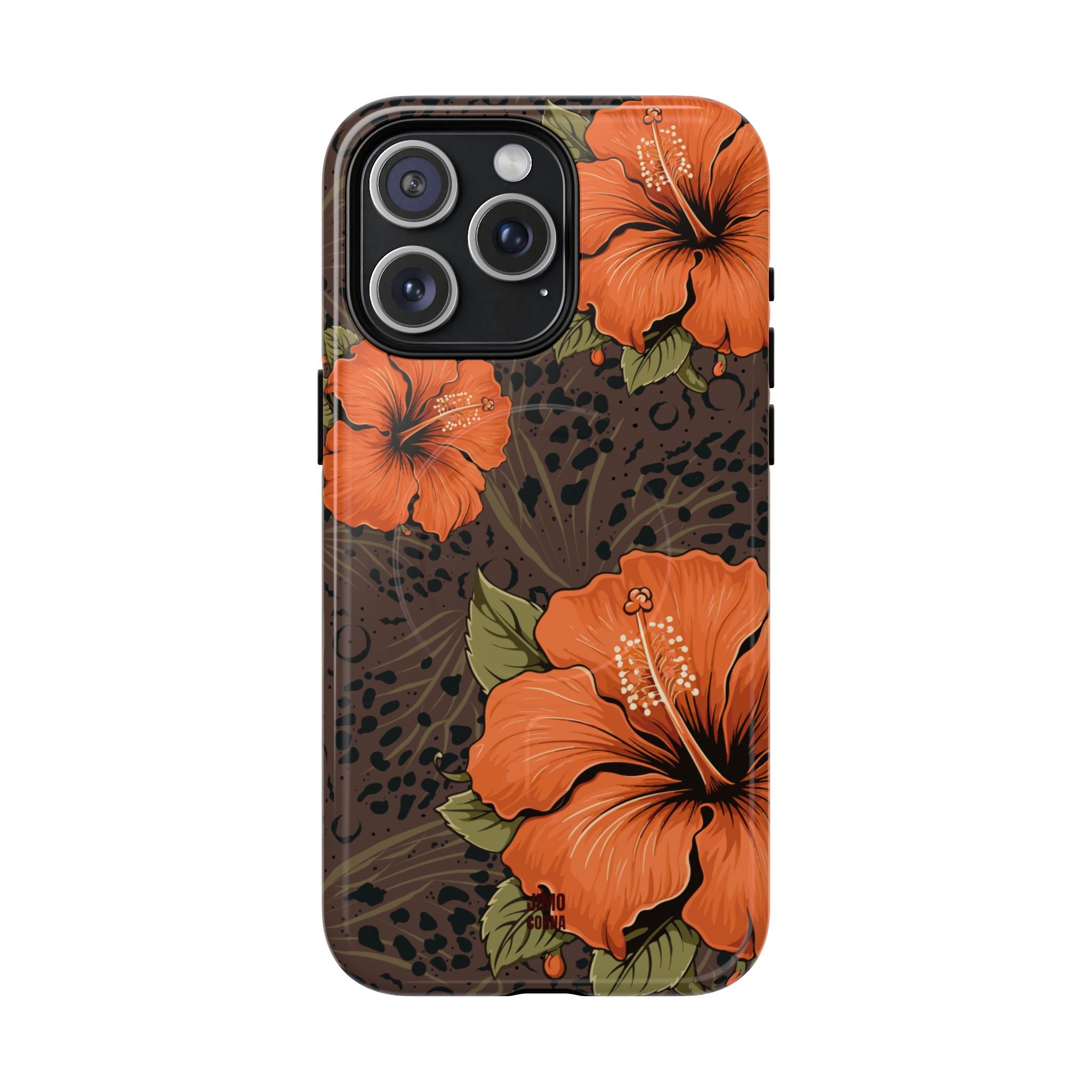 Orange Feisty Leopard