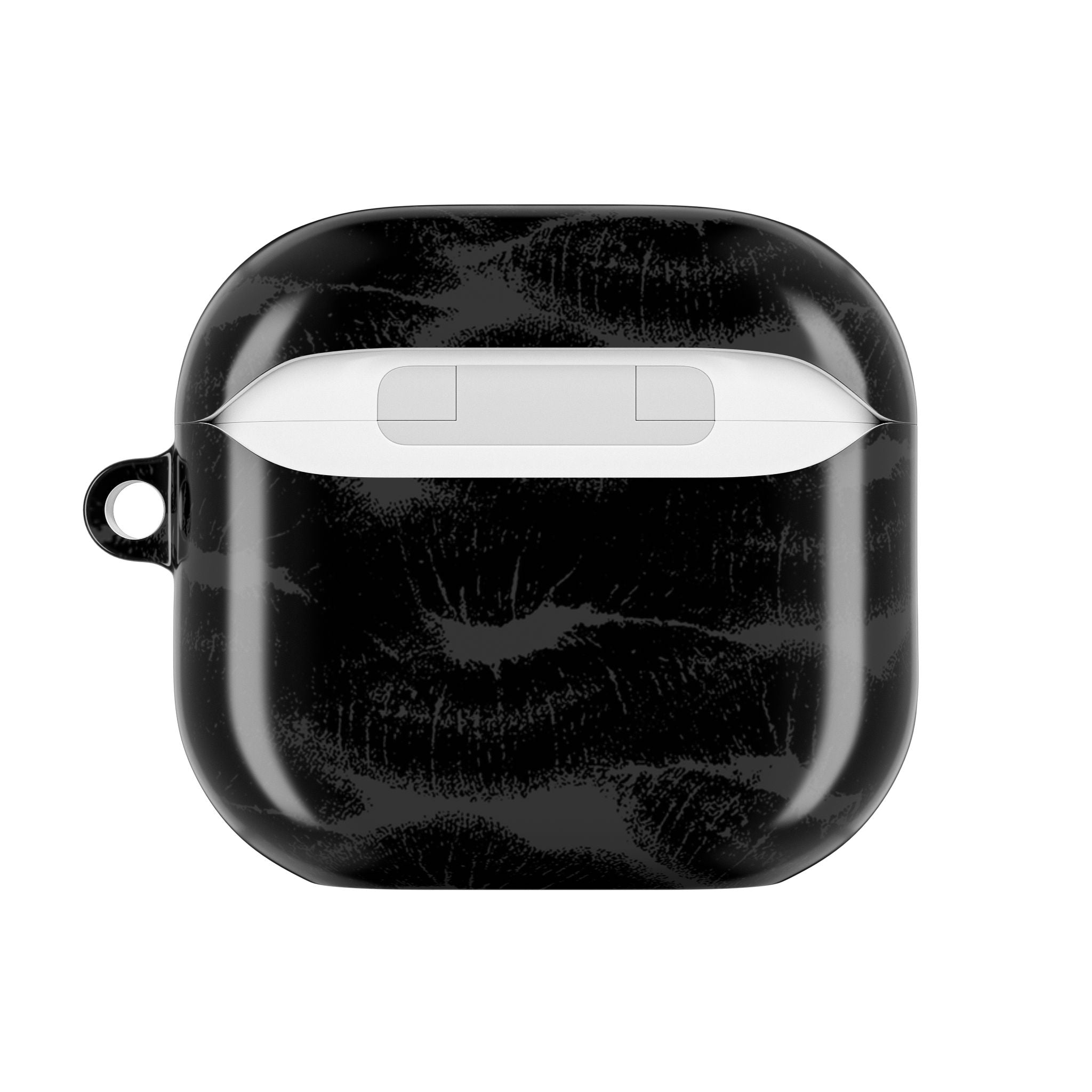 Black Lipstick Kisses AirPods Case