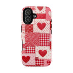 Patchwork Heart MagSafe iPhone Case