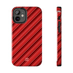 Angelina Stripes | Cherry - iPhone Case