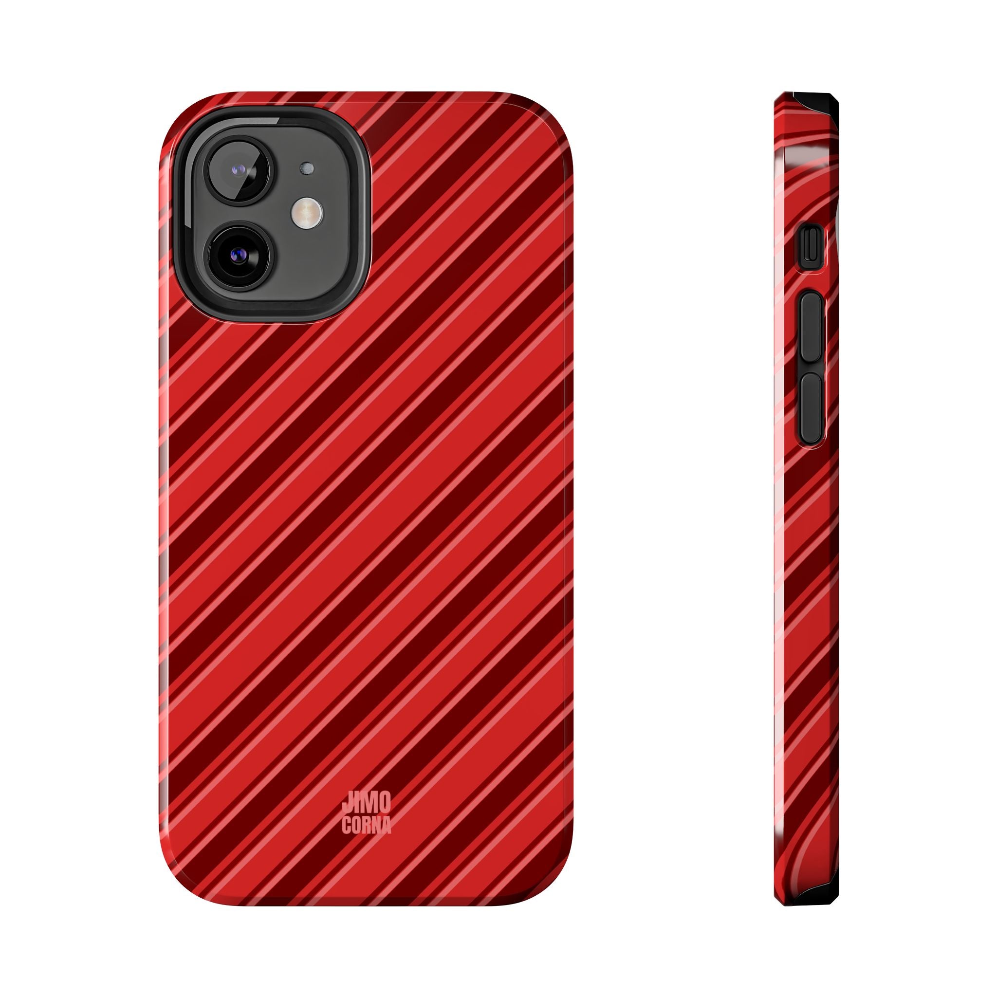 Angelina Stripes | Cherry - iPhone Case