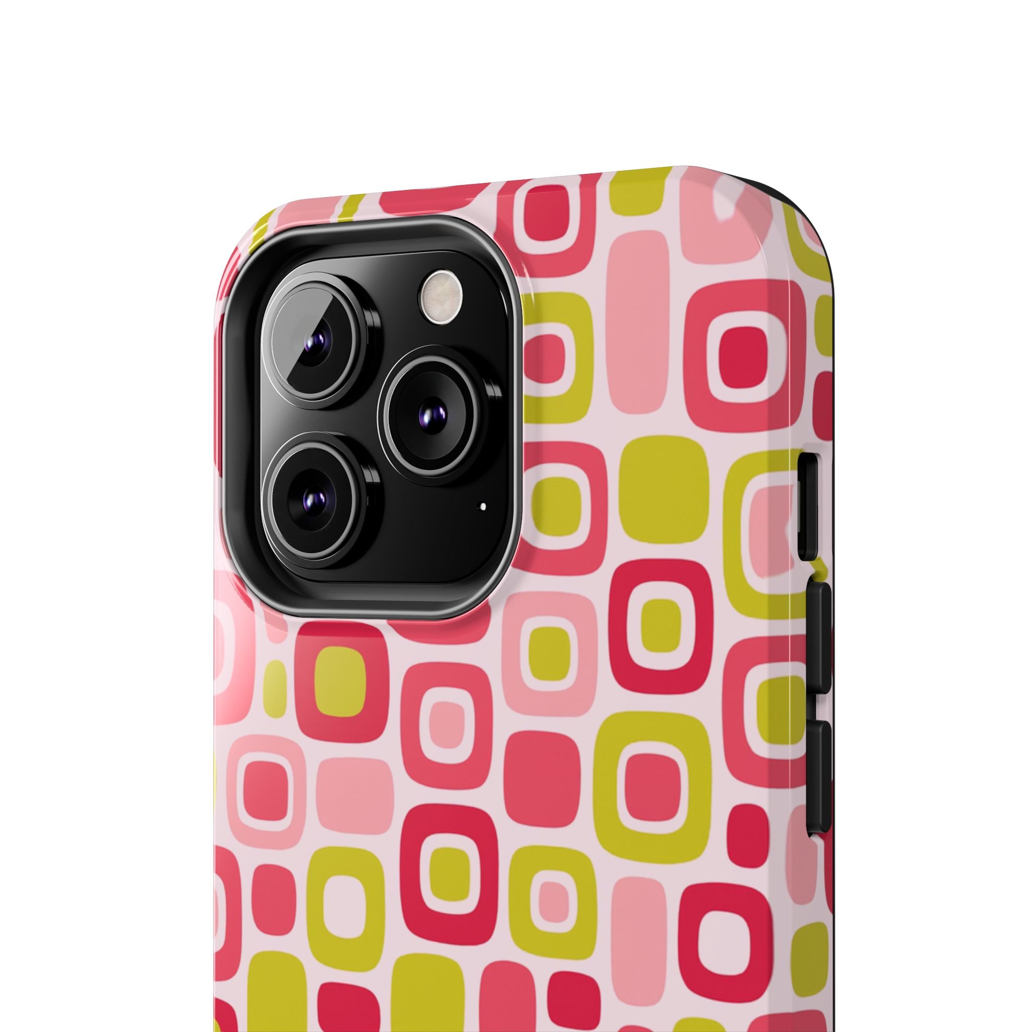 Bubble Pop Geometry iPhone Case