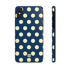Big Polka Dot | Blue and Cream